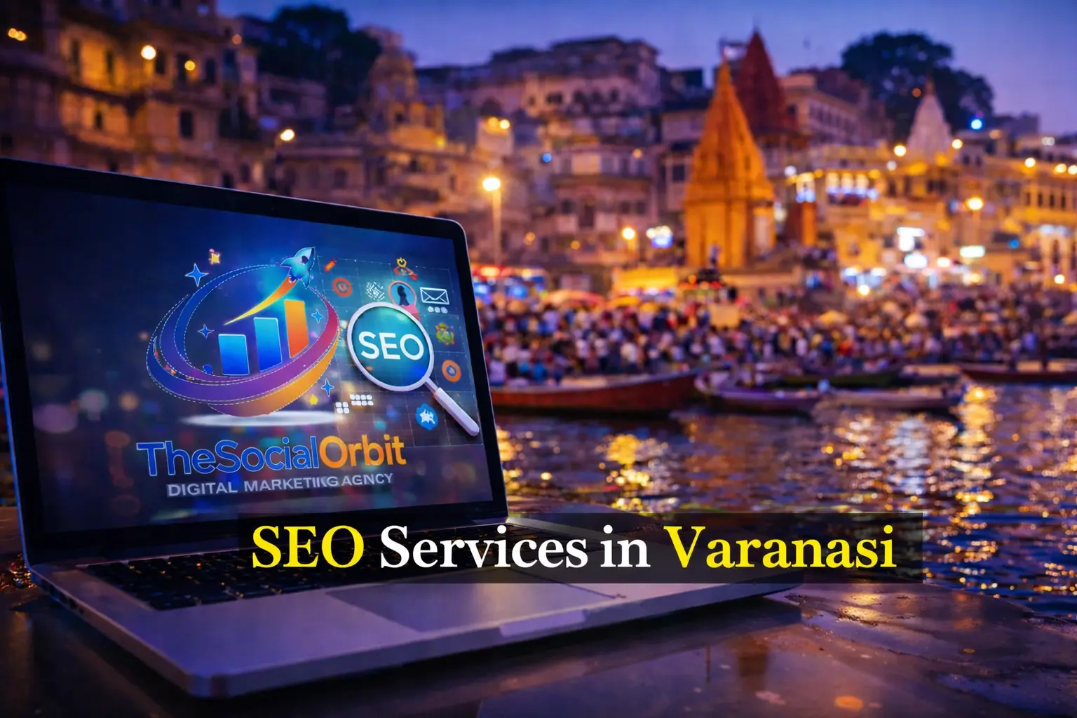 SEO Services in Varanasi by TheSocialOrbit digital marketing agency helping businesses rank higher on Google.